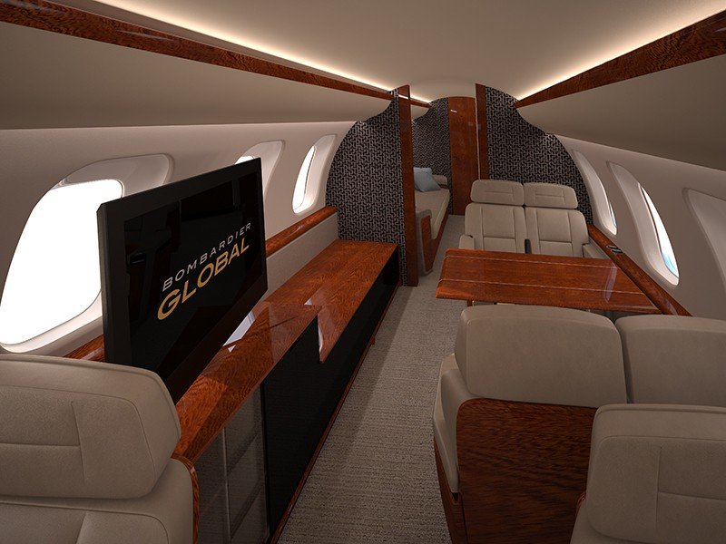 jet Bombardier Global 8000